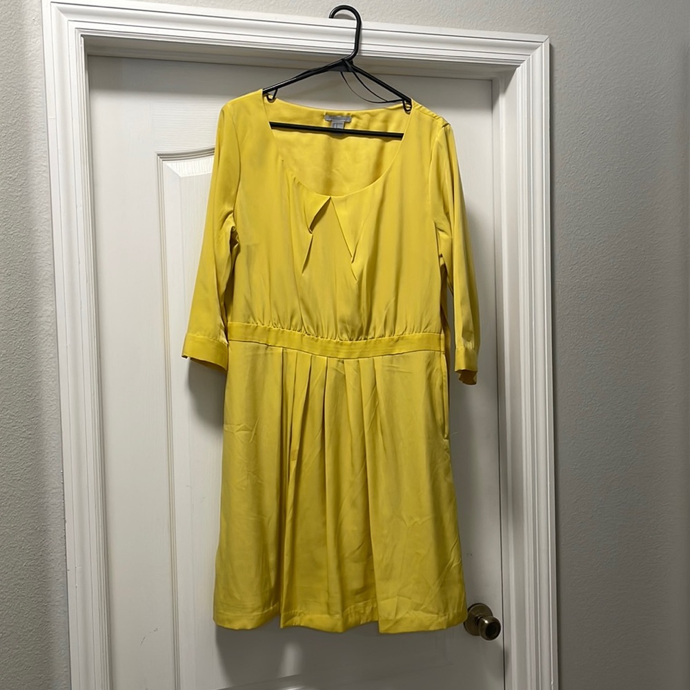 H&M Dress, Size 14, Mustard Color